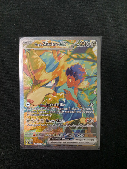Hop's Zacian ex #186 Pokemon Journey Together