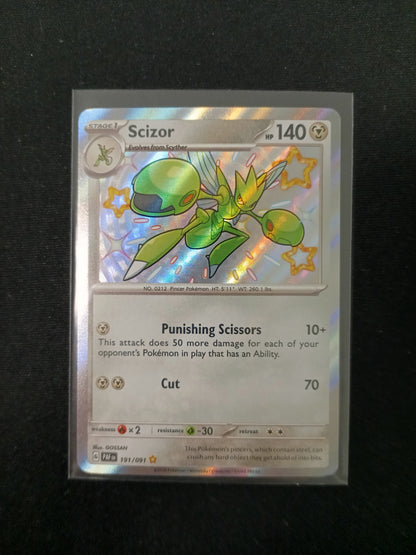 Scizor #191 Pokemon Paldean Fates
