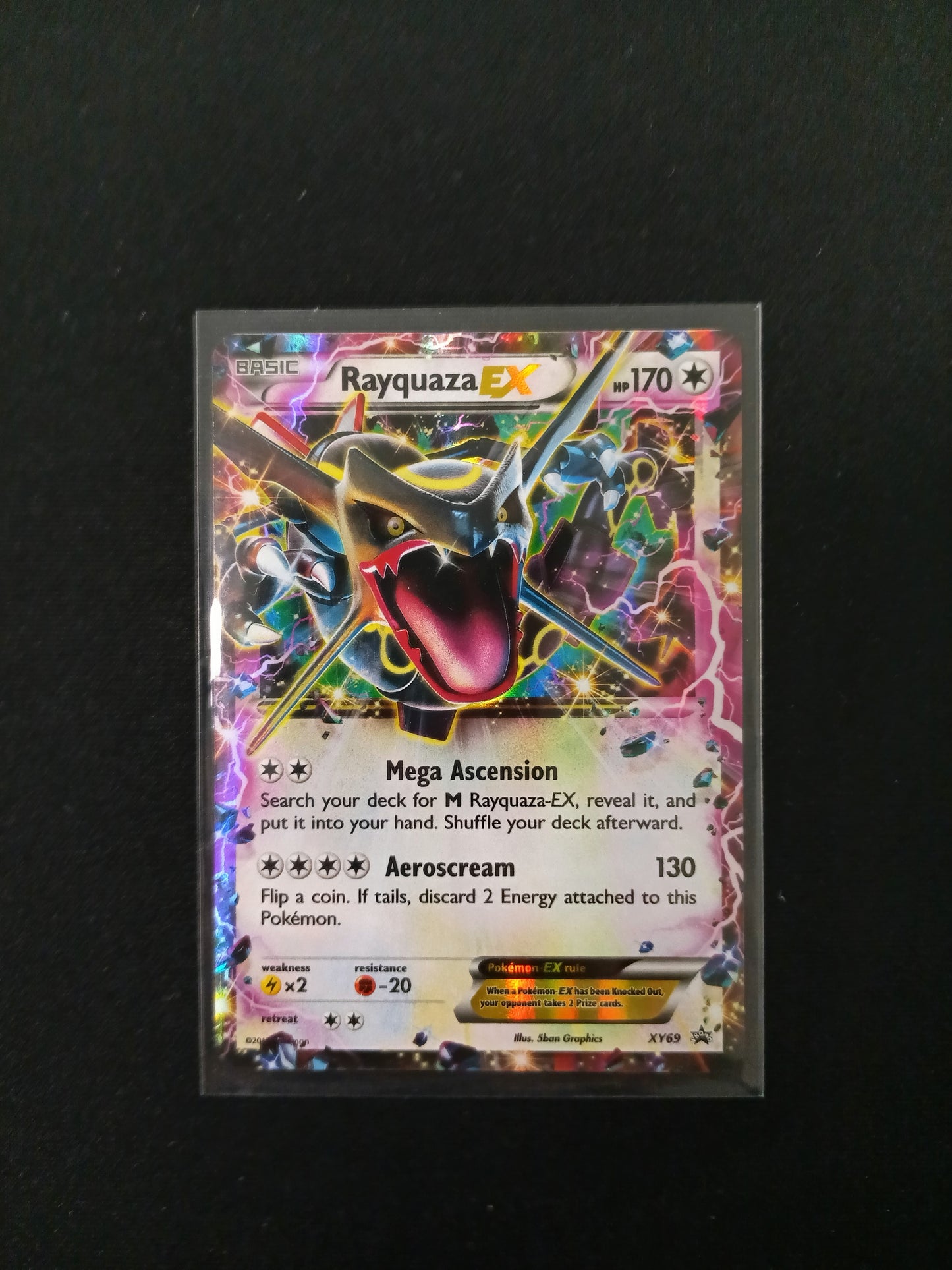 Rayquaza EX #XY69 Pokemon Promo