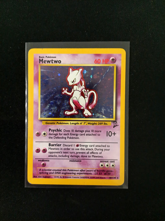 Mewtwo #10 Pokemon Base Set 2