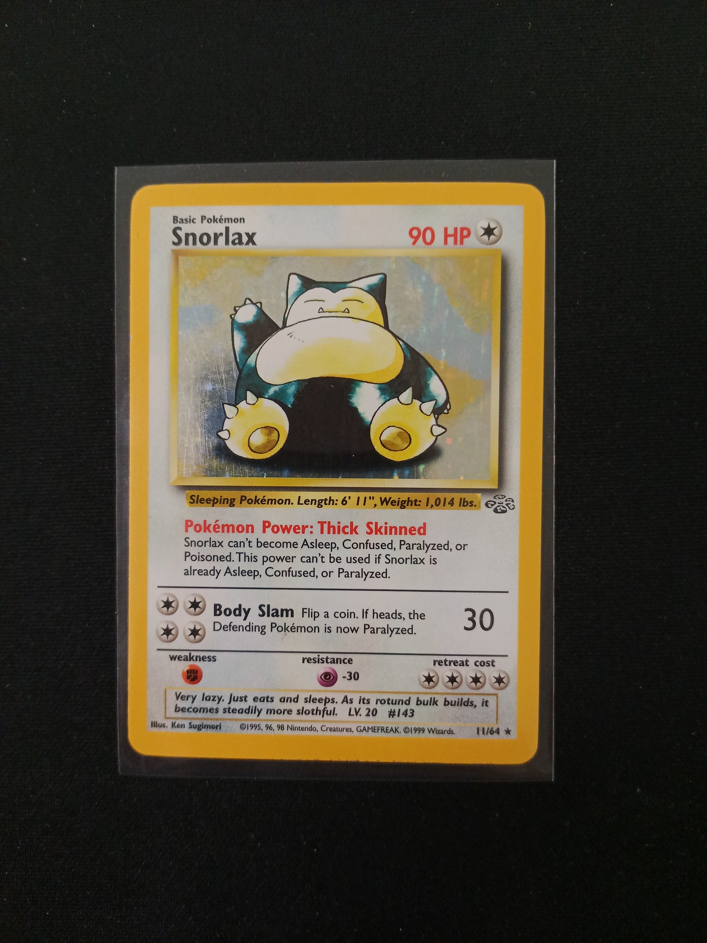 Snorlax #11 Pokemon Jungle