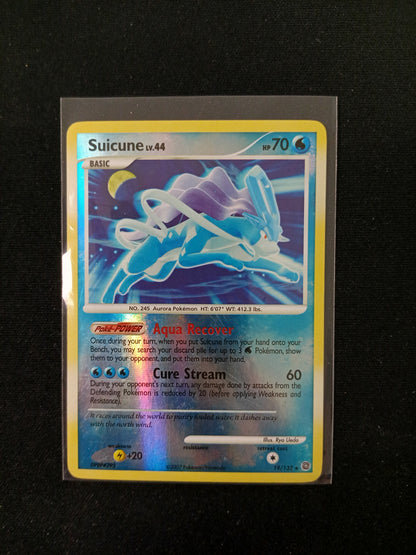 Suicune Lv. 44 [Reverse Holo] #19 Secret Wonders