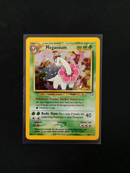 Meganium #10 Pokemon Neo Genesis