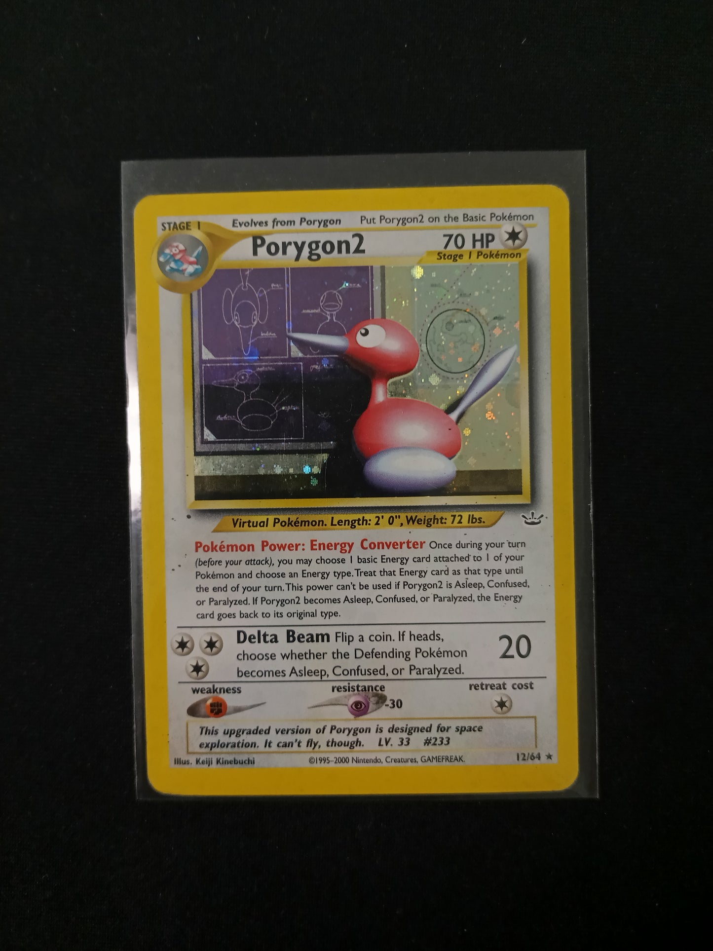 Porygon2 #12 Pokemon Neo Revelation