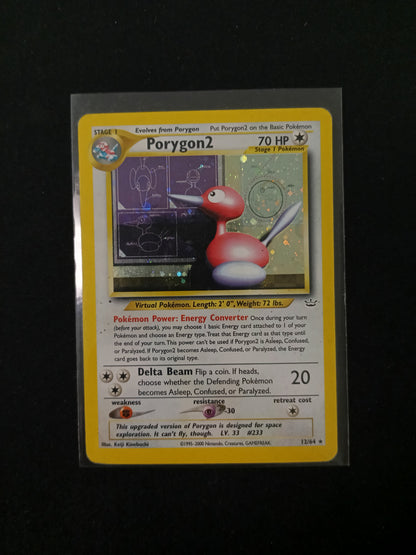 Porygon2 #12 Pokemon Neo Revelation