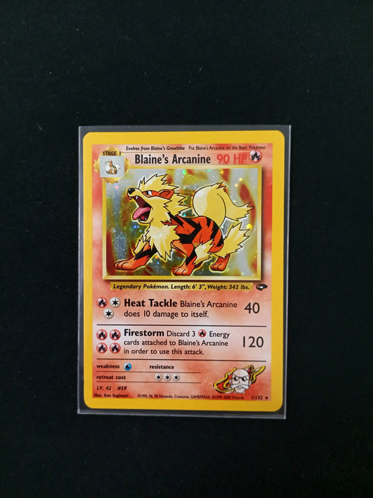 Blaine's Arcanine #1 Pokemon Gym Challenge