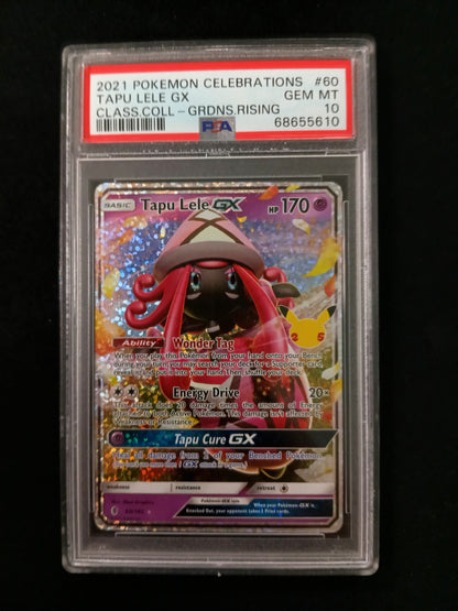 [PSA 10] Tapu Lele GX #60 Pokemon Celebrations