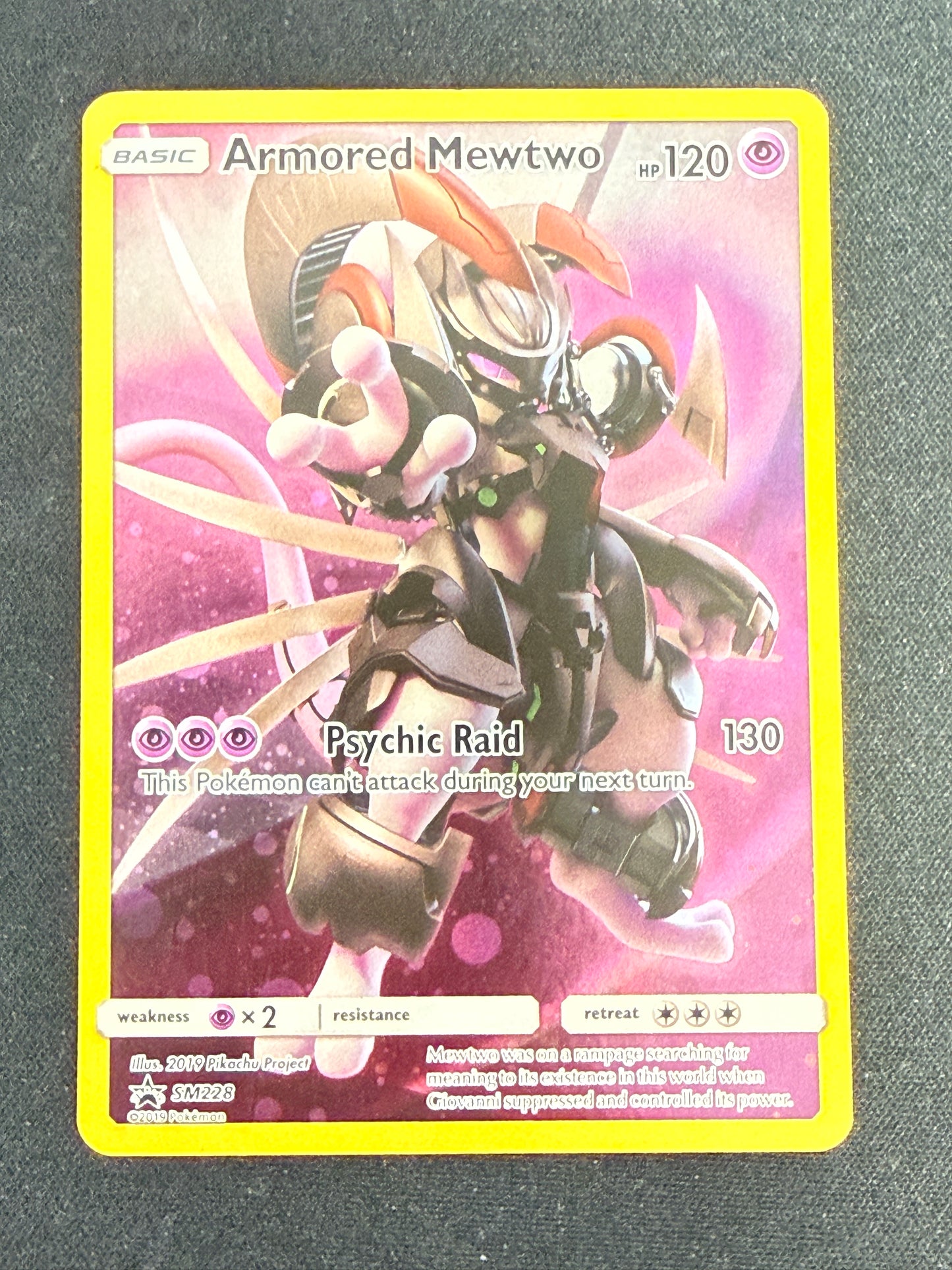 Armored Mewtwo #SM228 Promo