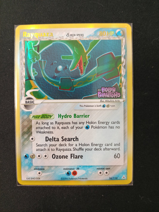 Rayquaza [Delta, Stamp] #16 Holon Phantoms