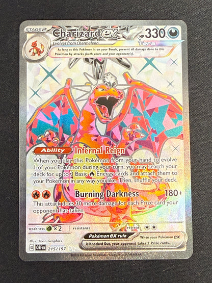 Charizard ex #215 Obsidian Flames