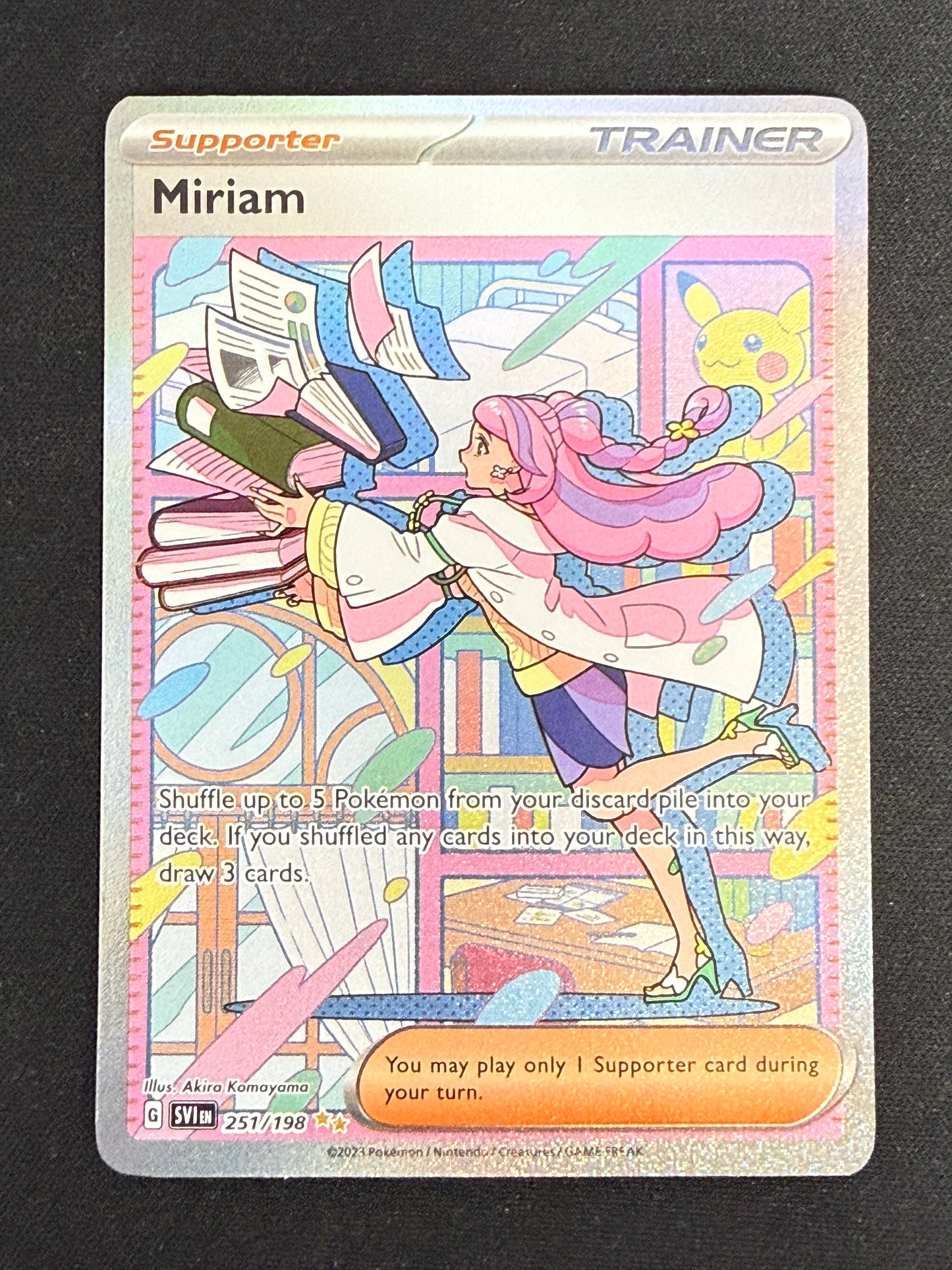 Miriam #251 Scarlet & Violet