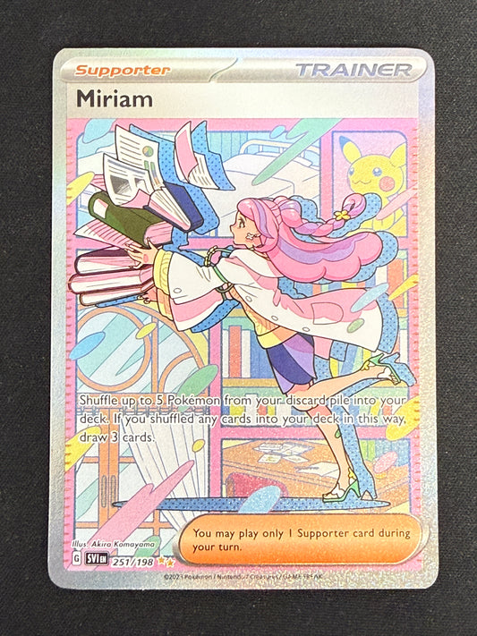 Miriam #251 Scarlet & Violet