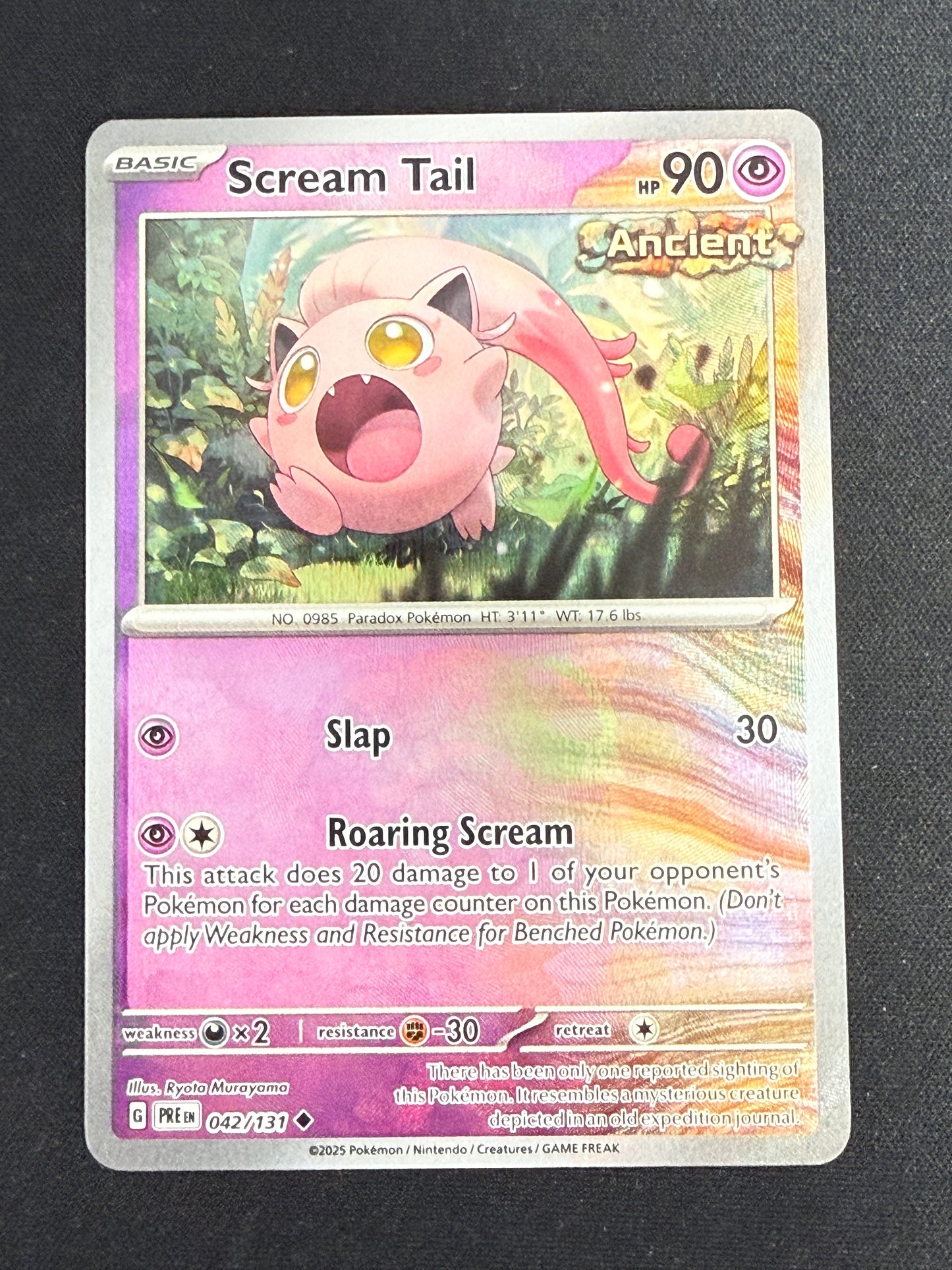 Scream Tail [Master Ball] #42 Prismatic Evolutions