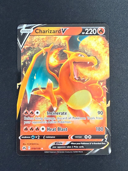 Charizard V #18 Crown Zenith