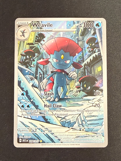 Weavile #228 Ascended Heroes