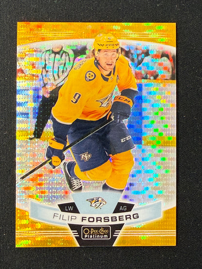 Filip Forsberg #29 O-Pee-Chee Platinum [Seismic Gold] /50