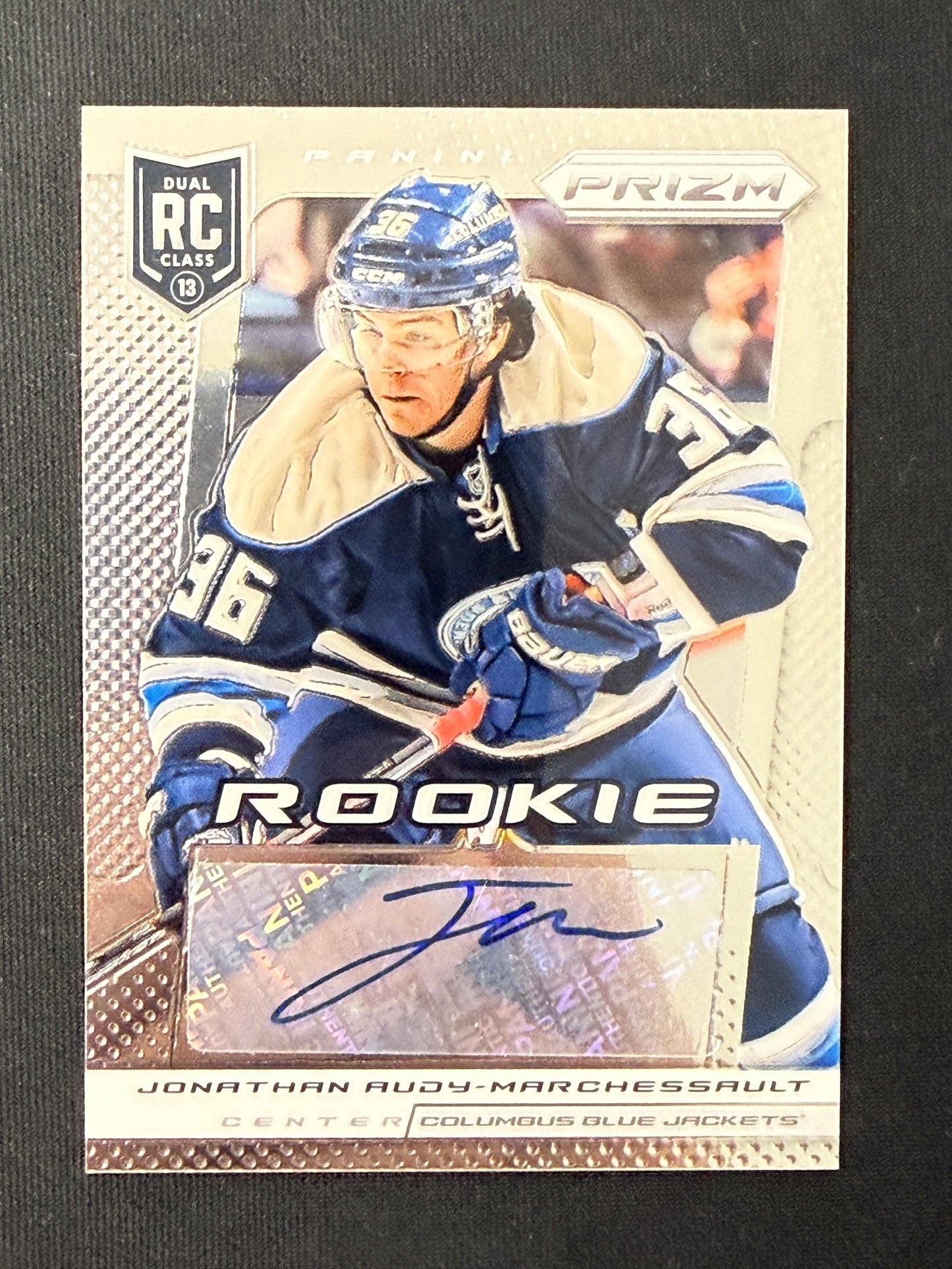 Jonathan Andy-Marchessault #A-AM Prizm Rookie Auto