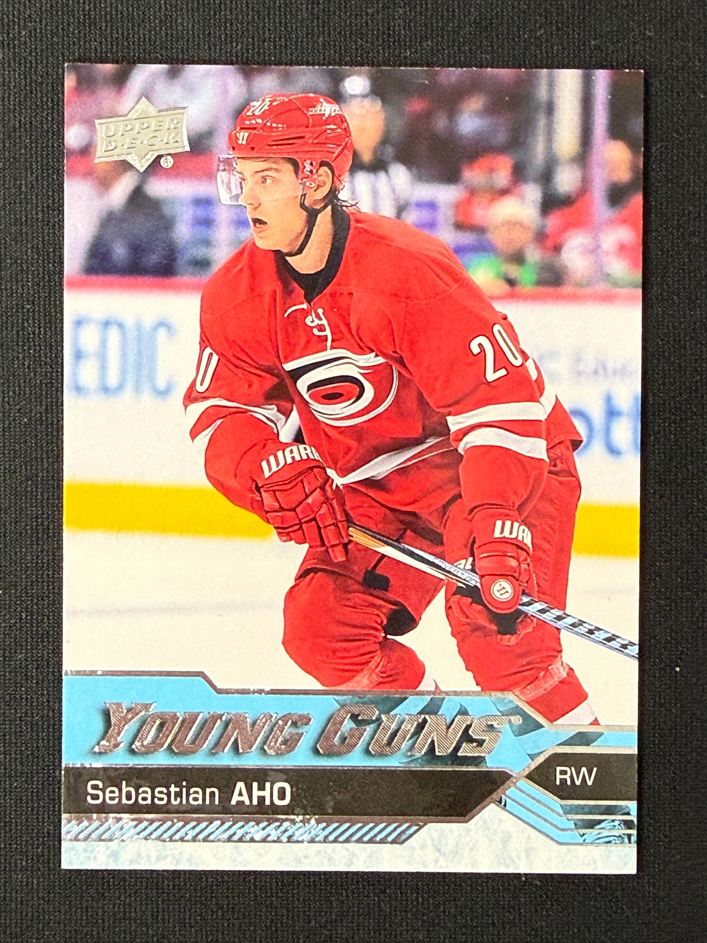Sebastian Aho 2016-17 Series One Young Guns #210