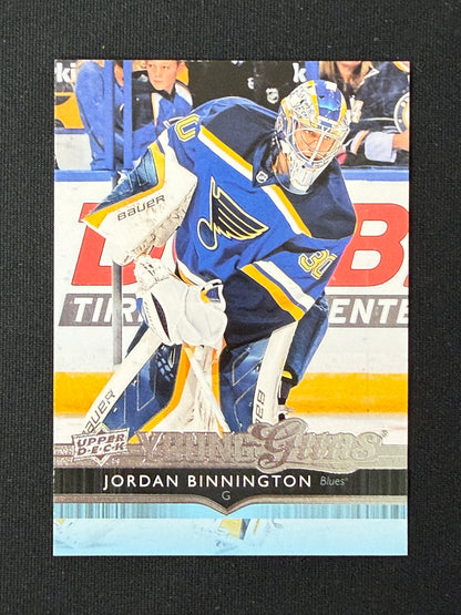 Jordan Binnington #469 Young Guns