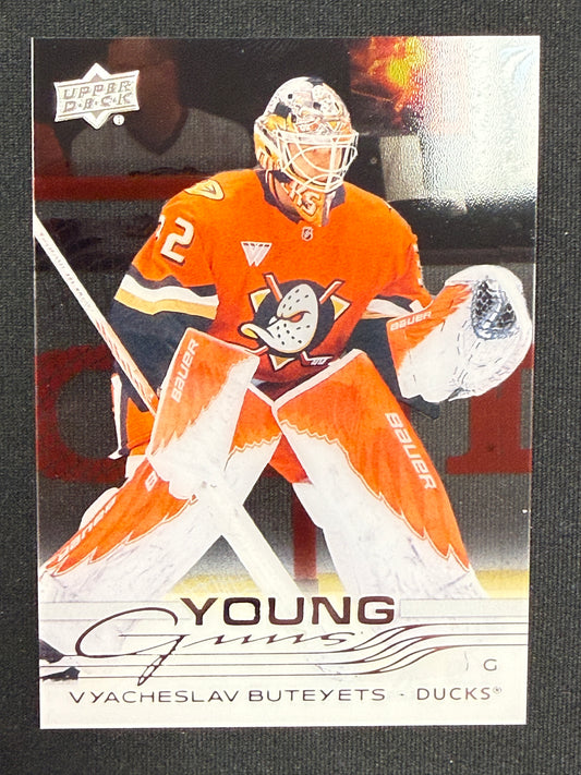 Vyacheslav Buteyets #738 Young Guns [Clear Cut]