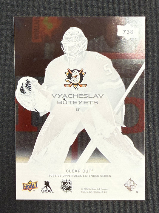 Vyacheslav Buteyets #738 Young Guns [Clear Cut]