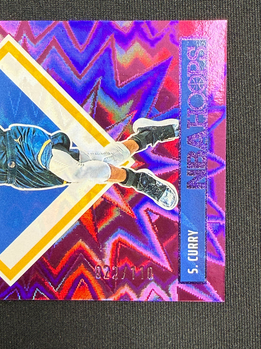 Stephen Curry #282 NBA Hoops [Purple Explosion] /110