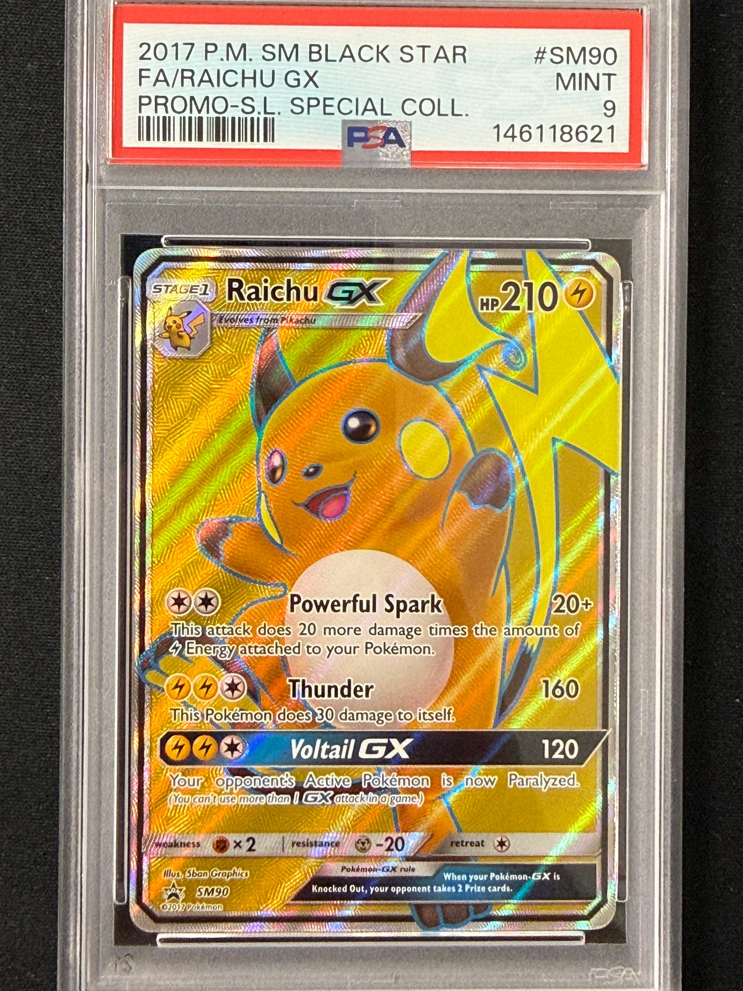 [PSA 10] Raichu GX #SM90 Promo