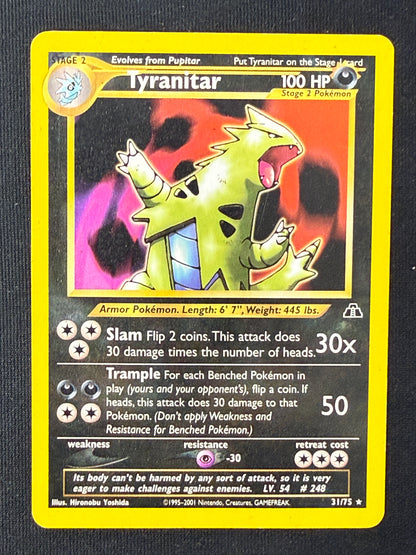 Tyranitar #31 Neo Discovery