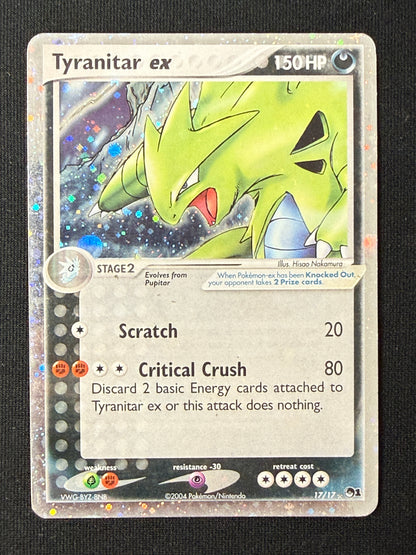 Tyranitar ex #17 POP Series 1