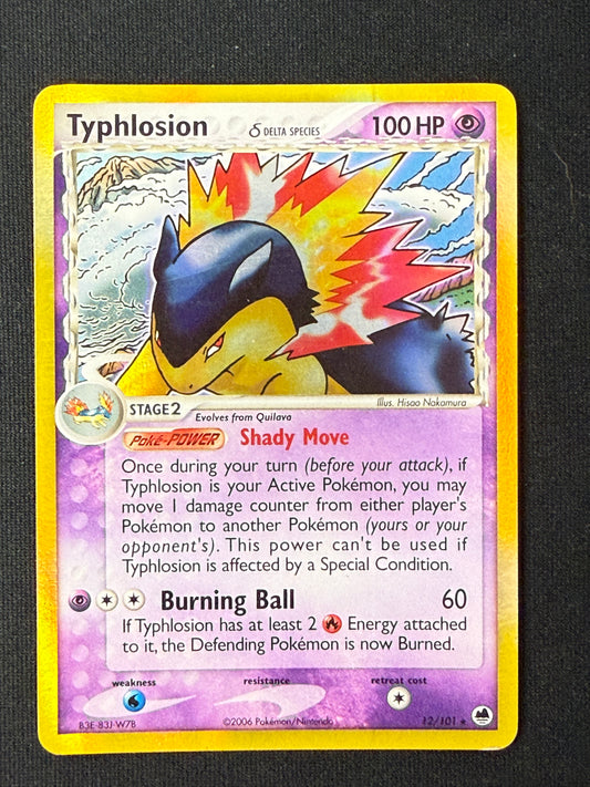Typhlosion #12 Dragon Frontiers [Delta Species]