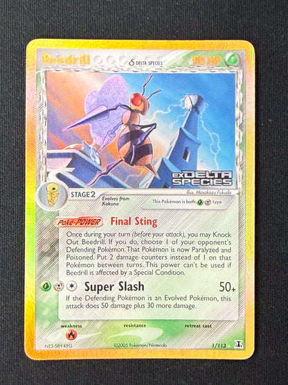 Beedrill #1 Delta Species [Reverse Holo Delta Species]
