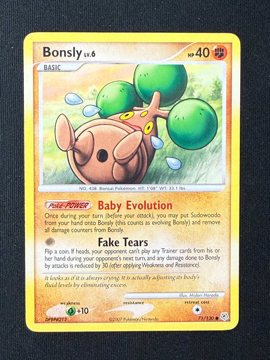 Bonsly Lv. 6 #71 Diamond & Pearl