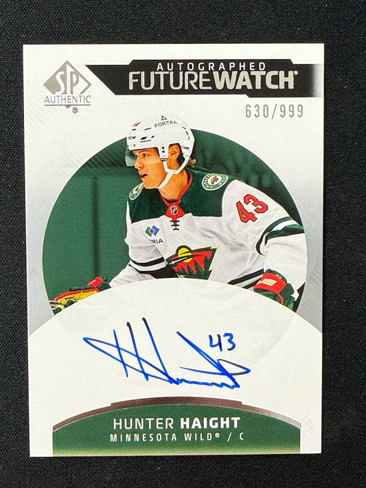 Hunter Haight 25-26 SP Authentic FWA 630/999