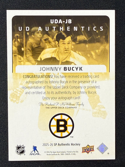 Johnny Buyck 25-26 SP Authentic UD Authentics