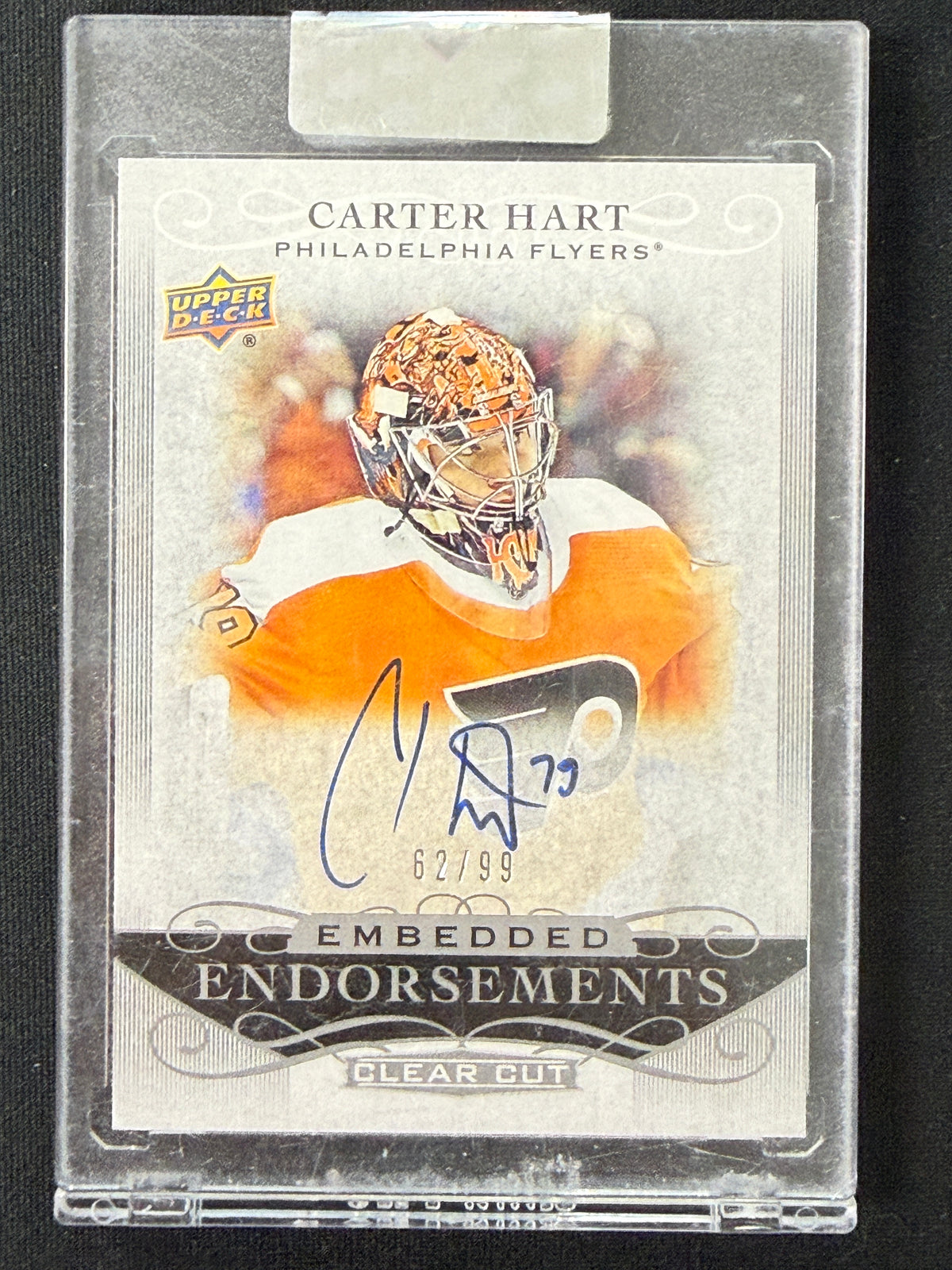 Carter Hart #EE-CH Embedded Endorsements | 62/99