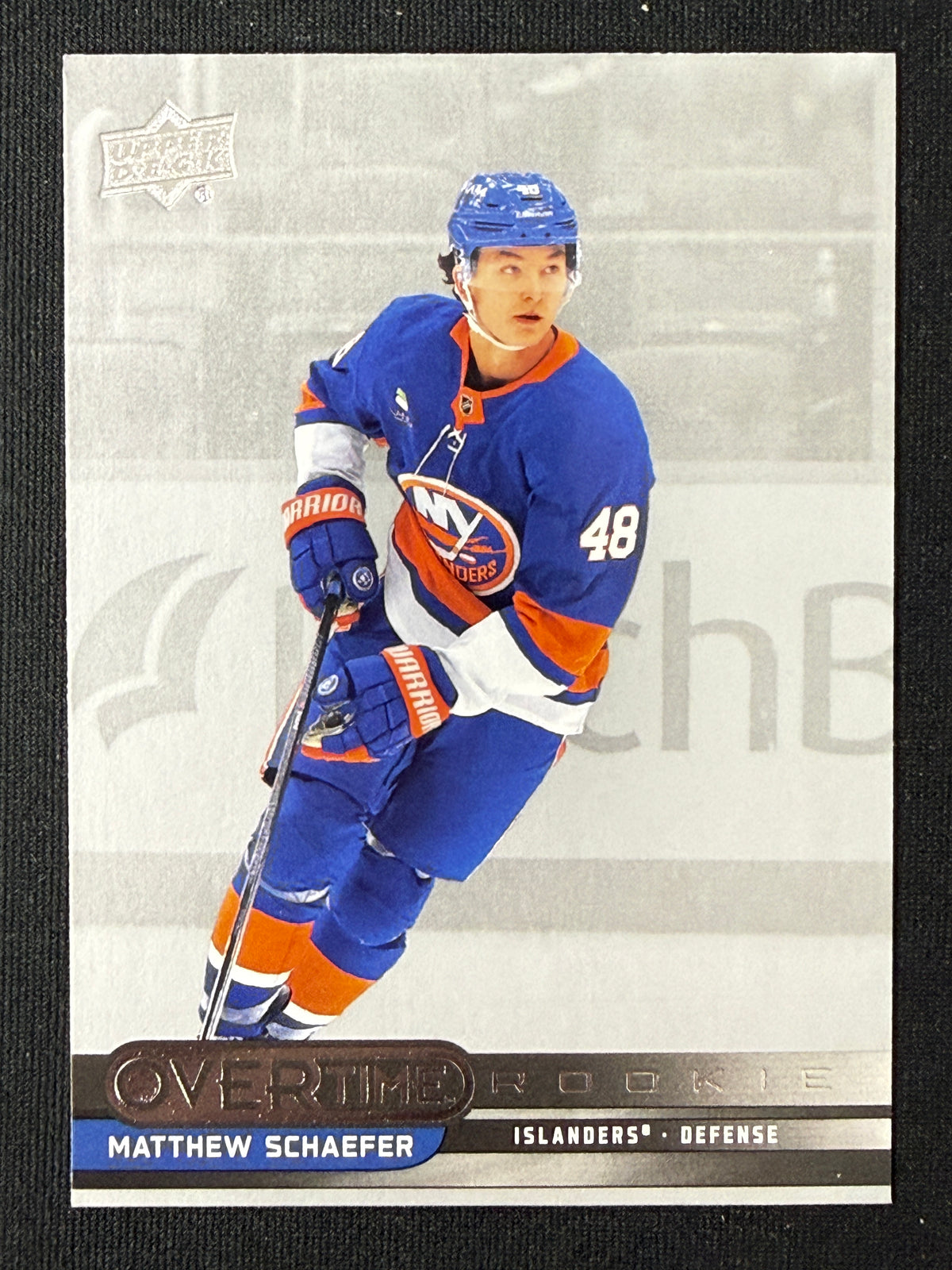 Matthew Schaefer [RC] #96 Overtime Hockey