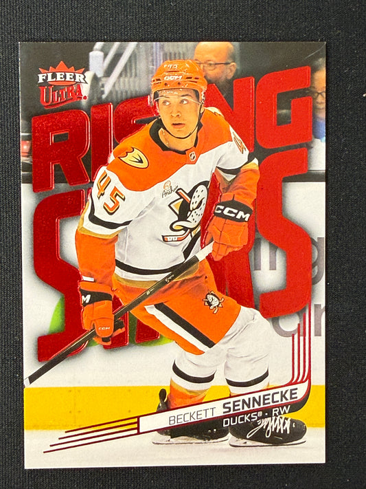 Beckett Sennecke [RC] #RS-36 Rising Stars [Red] /49