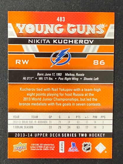 Nikita Kucherov #483 Young Guns