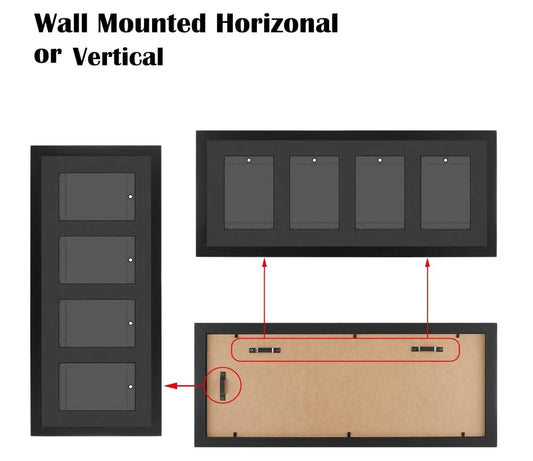 EVORETRO Magnetic Case Display Frame - 5 Cards