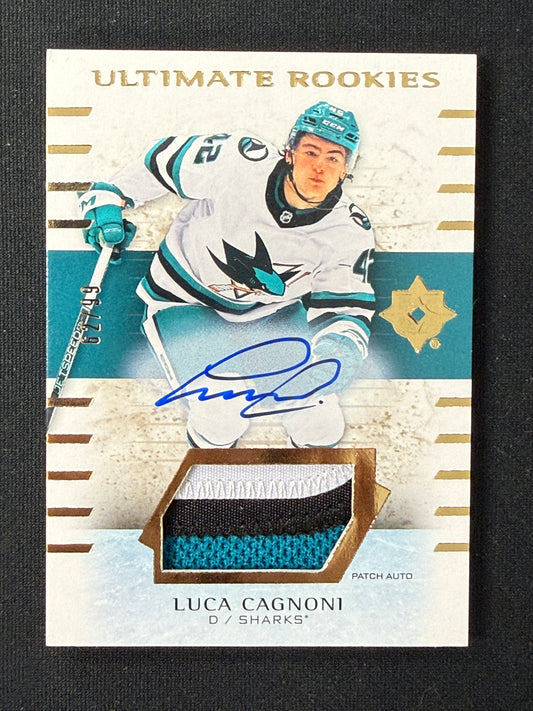 Luca Cagnoni 2025-26 Ultimate Hockey Ultimate Rookies 62/99