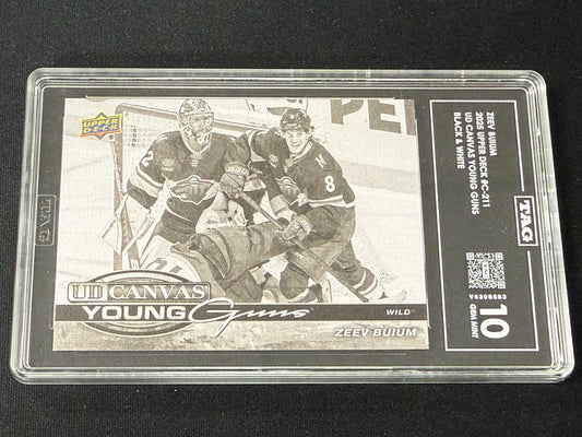 [TAG 10] Zeev Buium #C-211 Young Guns UD Canvas [Black & White]
