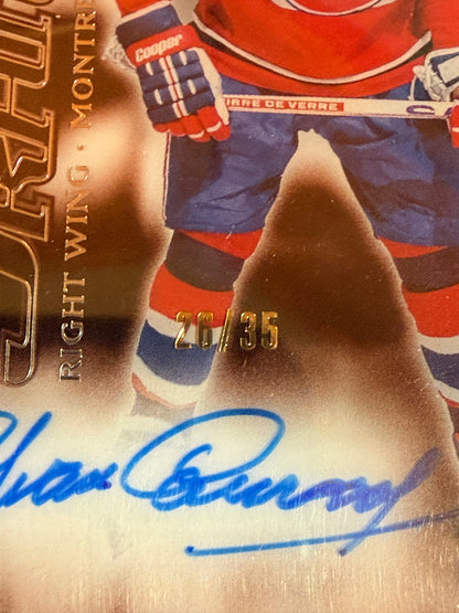Yvan Cournoyer #PSA-YC Power Skaters Auto | 26/35