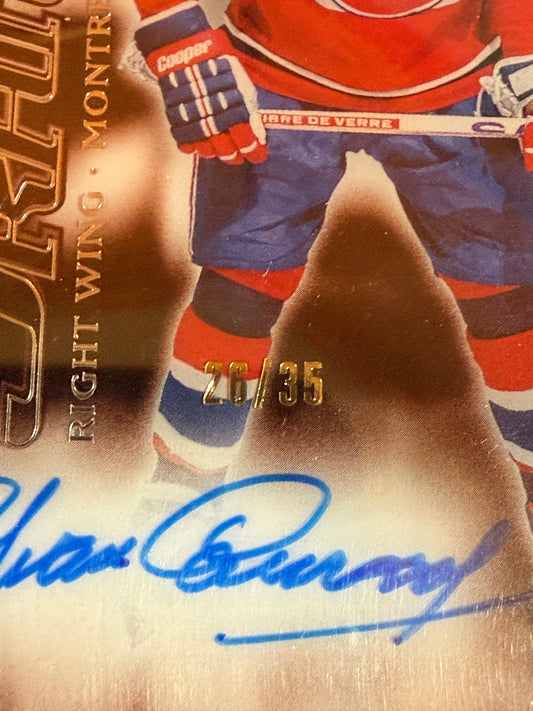 Yvan Cournoyer #PSA-YC Power Skaters Auto | 26/35