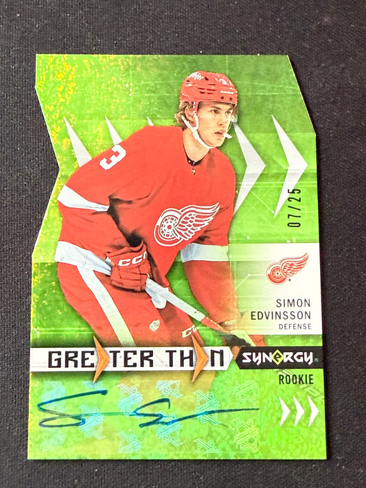 Simon Edvinsson [RC] #GT-SE Greater Than Auto /25