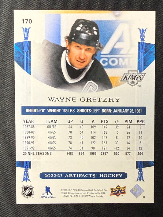 Wayne Gretzky #170 Artifacts /50