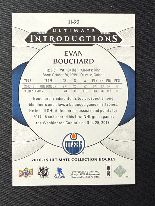 Evan Bouchard [RC] #UI-23 Ultimate Introductions