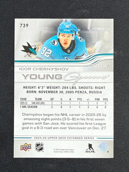 Igor Chernyshov #739 Young Guns