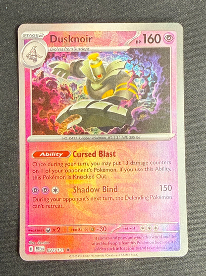 Dusknoir [Master Ball] #37 Pokemon Prismatic Evolutions