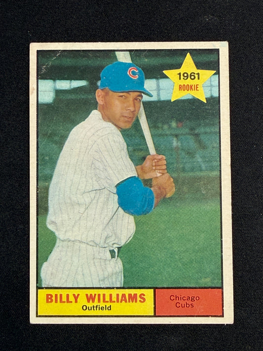 Billy Williams [RC] #141 Topps 1961