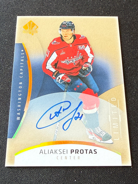Aliaksei Protas #31 SP Authentic [Limited Auto]